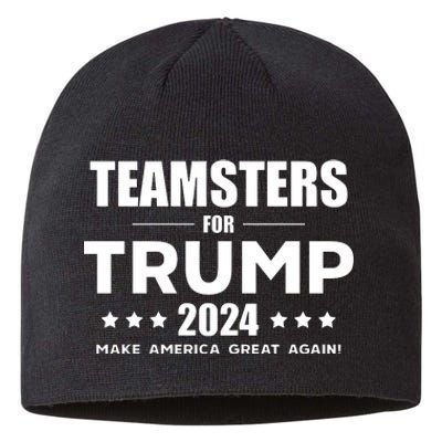 Teamsters For Trump 2024 Sustainable Beanie