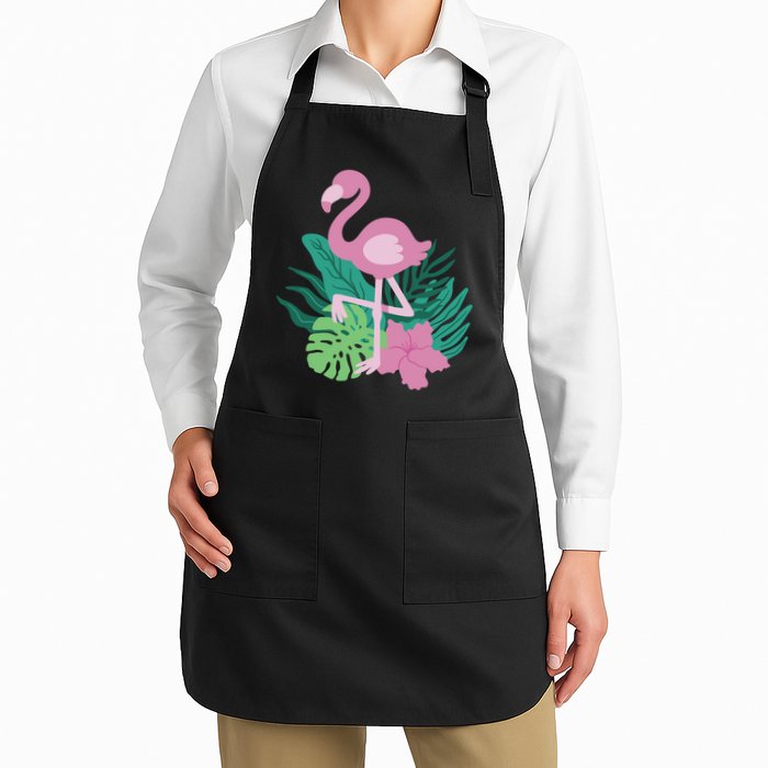 Tropical Flamingo Apron