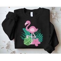 Tropical Flamingo Sweatshirt