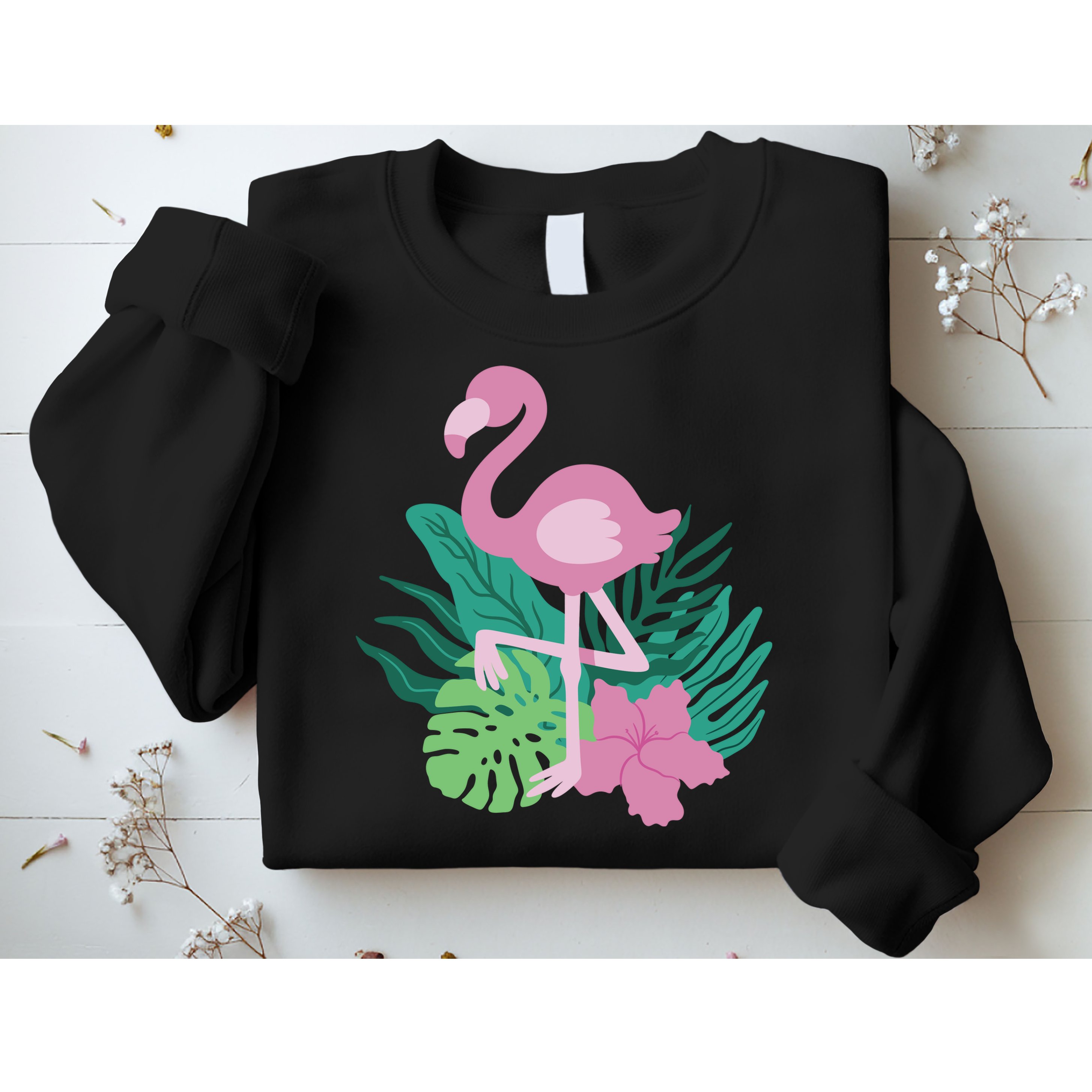 Tropical Flamingo Sweatshirt