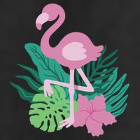Tropical Flamingo Adult Drive Performance Visor