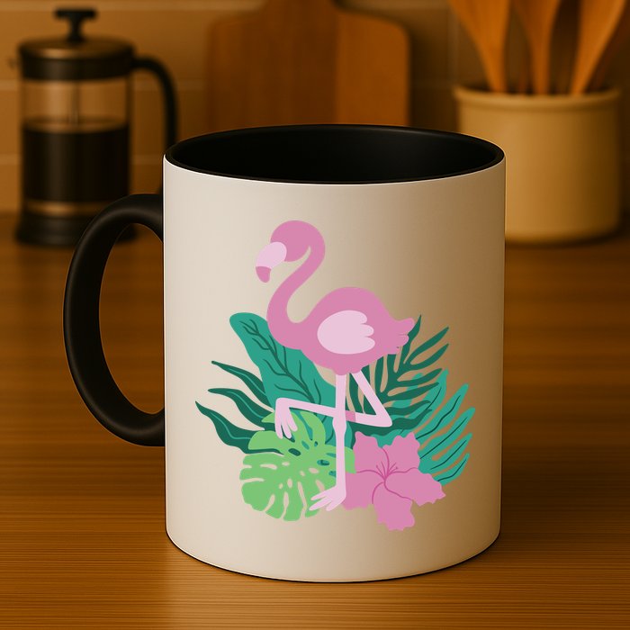 Tropical Flamingo Mug