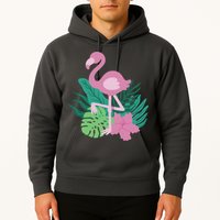 Tropical Flamingo Hoodie