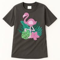 Tropical Flamingo Tall T-Shirt