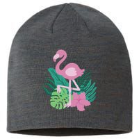 Tropical Flamingo Sustainable Beanie