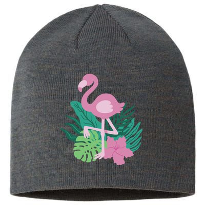 Tropical Flamingo Sustainable Beanie