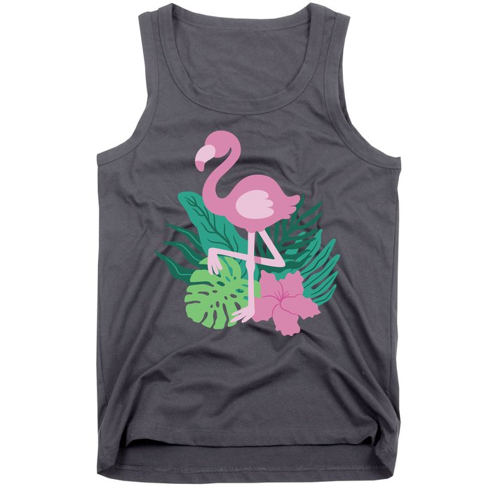 Tropical Flamingo Tank Top
