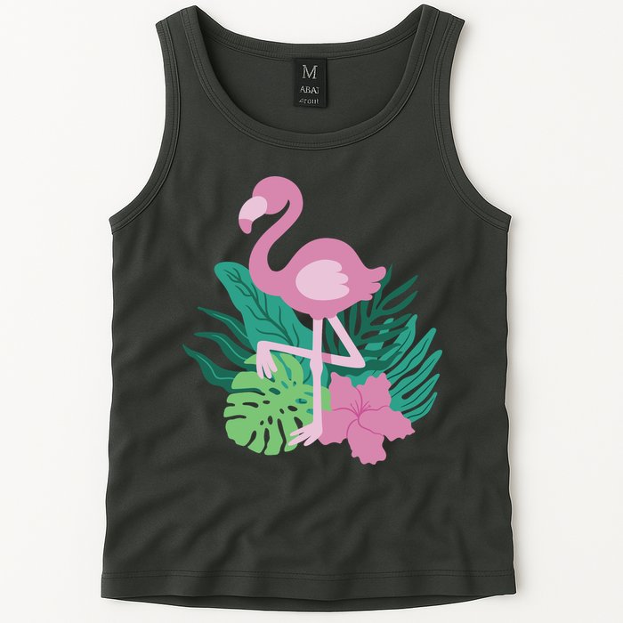 Tropical Flamingo Tank Top