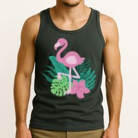 Tropical Flamingo Tank Top