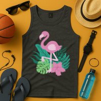 Tropical Flamingo Tank Top