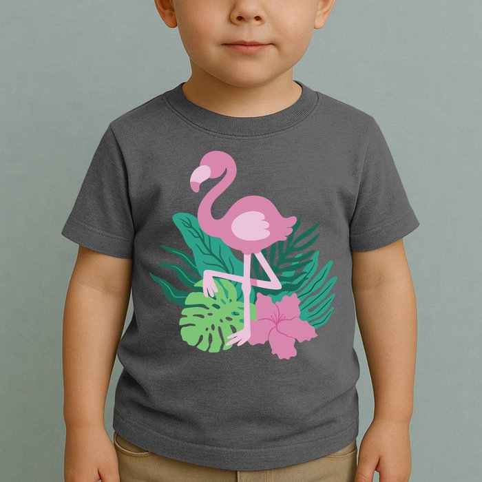 Tropical Flamingo Toddler T-Shirt