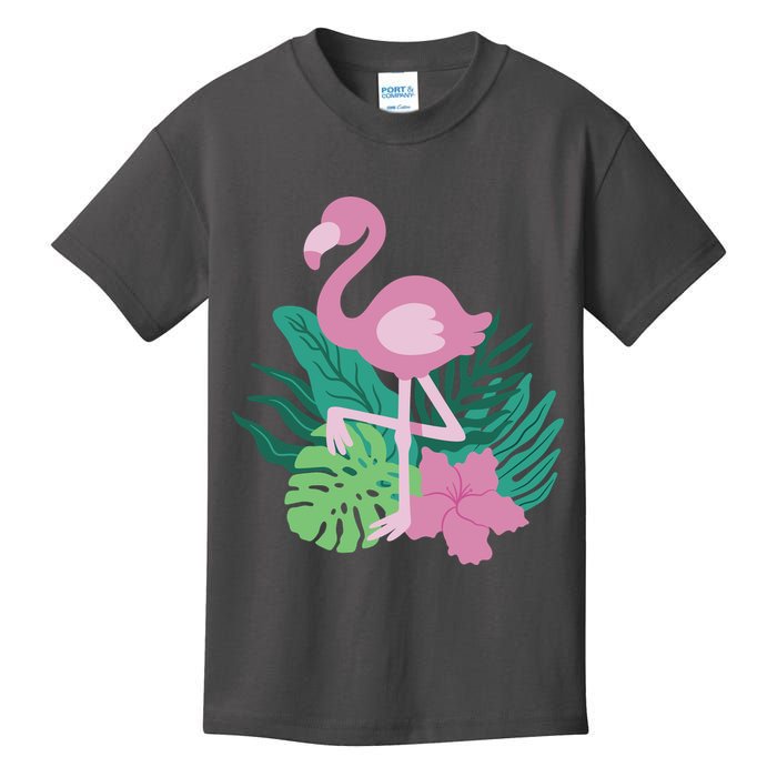 Tropical Flamingo Kids T-Shirt