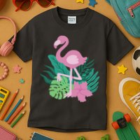 Tropical Flamingo Kids T-Shirt