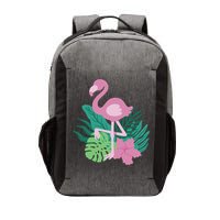 Tropical Flamingo Vector Backpack