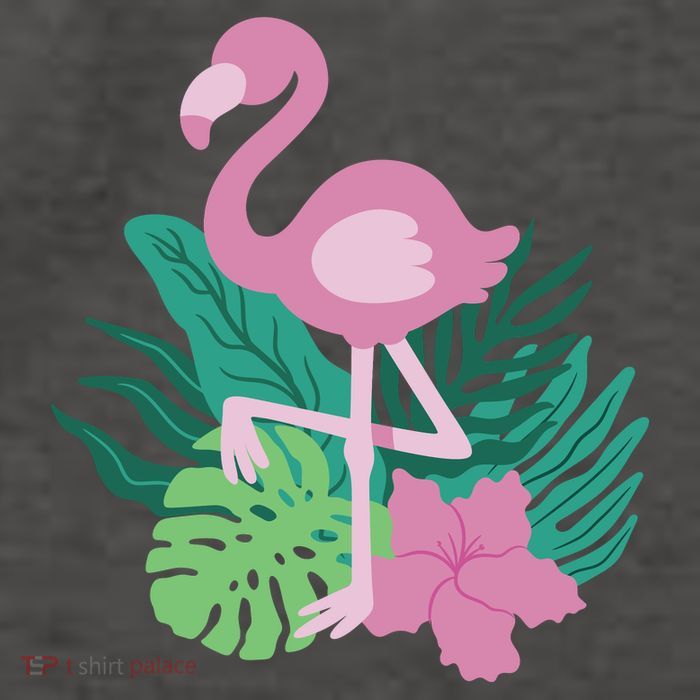 Tropical Flamingo Vector Backpack