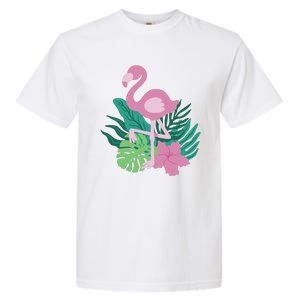 Tropical Flamingo Garment-Dyed Heavyweight T-Shirt