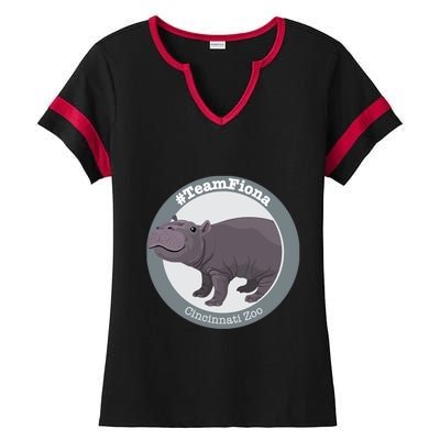 Team Fiona Ladies Halftime Notch Neck Tee