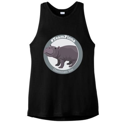 Team Fiona Ladies PosiCharge Tri-Blend Wicking Tank