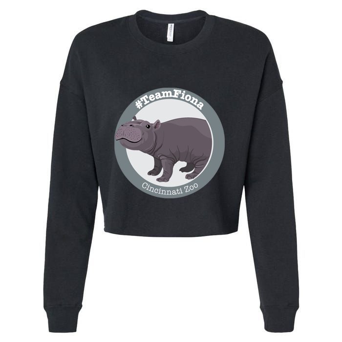 Team Fiona Cropped Pullover Crew