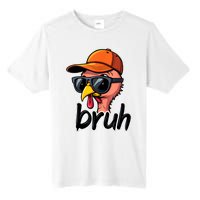 Turkey Face Thanksgiving Bruh Tall Fusion ChromaSoft Performance T-Shirt