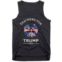 Teachers For Trump 2024 Us Presidential Election Campaign Tank Top