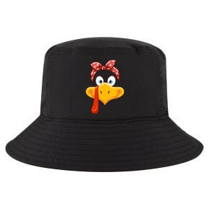 Turkey Face Thanksgiving Matching Outfit Family Cool Comfort Performance Bucket Hat