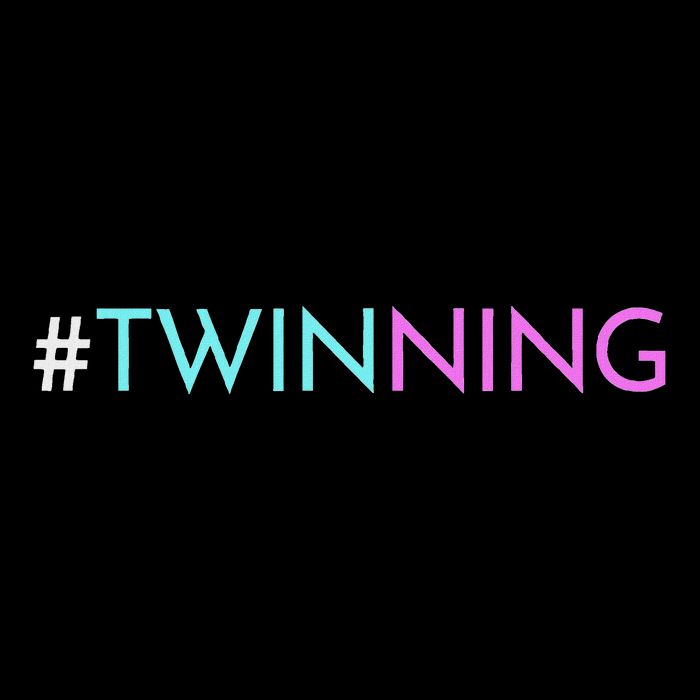 Twinning Funny Twins Matching Fraternal Or Identical Flat Bill Trucker Hat