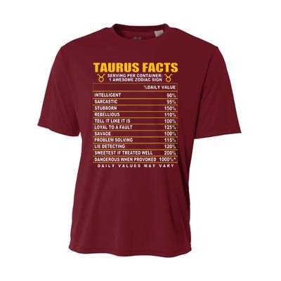 Taurus Facts Performance Sprint T-Shirt