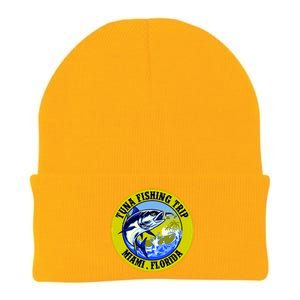 Tuna Fishing Trip Miami Florida Knit Cap Winter Beanie