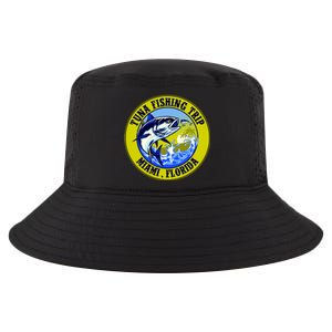 Tuna Fishing Trip Miami Florida Cool Comfort Performance Bucket Hat