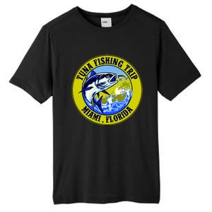 Tuna Fishing Trip Miami Florida Tall Fusion ChromaSoft Performance T-Shirt