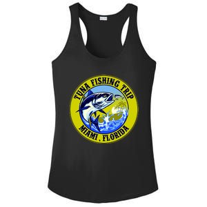 Tuna Fishing Trip Miami Florida Ladies PosiCharge Competitor Racerback Tank