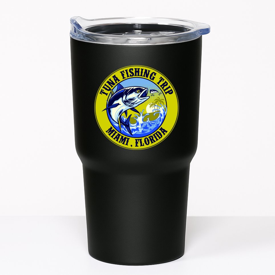Tuna Fishing Trip Miami Florida Tumbler