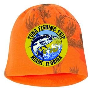 Tuna Fishing Trip Miami Florida Kati - Camo Knit Beanie