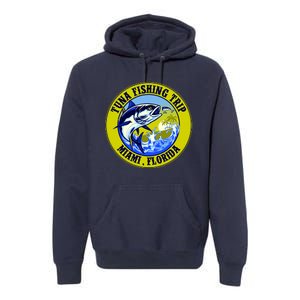 Tuna Fishing Trip Miami Florida Premium Hoodie