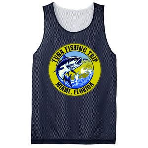 Tuna Fishing Trip Miami Florida Mesh Reversible Basketball Jersey Tank