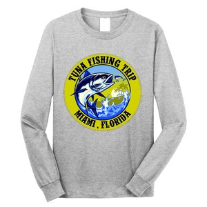 Tuna Fishing Trip Miami Florida Long Sleeve Shirt