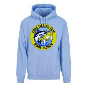 Tuna Fishing Trip Miami Florida Unisex Surf Hoodie