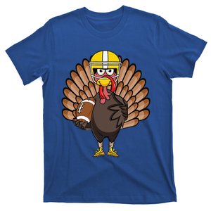 Turkey Football Thanksgiving Turkey Bowl Gift T-Shirt