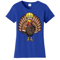 Turkey Football Thanksgiving Turkey Bowl Gift Women's T-Shirt