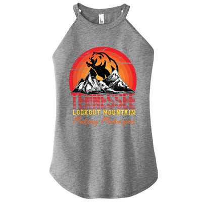 Tennessee Family Trip Making Memories Lookout Mountain Gift Women’s Perfect Tri Rocker Tank