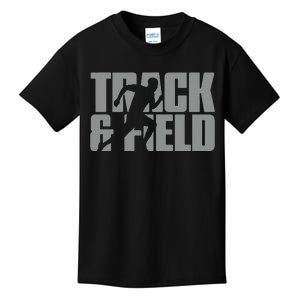 Track & Field Themed Design Graphic Track & Field Kids T-Shirt