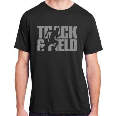 Track & Field Themed Adult ChromaSoft Performance T-Shirt