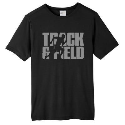 Track & Field Themed Tall Fusion ChromaSoft Performance T-Shirt