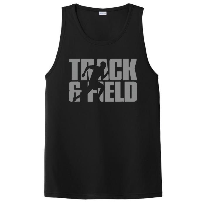 Track & Field Themed PosiCharge Competitor Tank