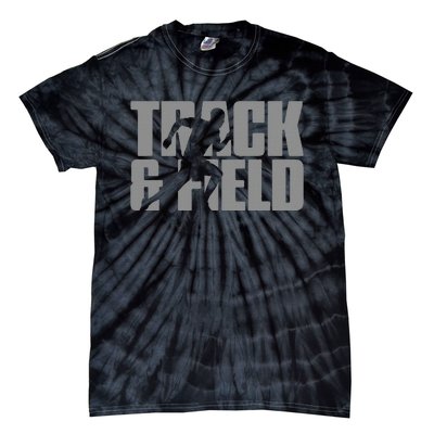 Track & Field Themed Tie-Dye T-Shirt