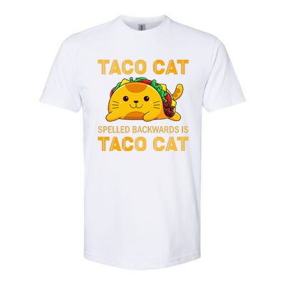 Tacocat For Taco Cat Cinco De Mayo Tacocat Tacos Softstyle® CVC T-Shirt