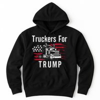 Truckers for Trump 2024 Long Sleeve Hoodie