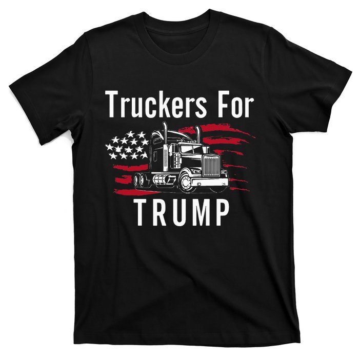 Truckers for Trump 2024 Long Sleeve T-Shirt