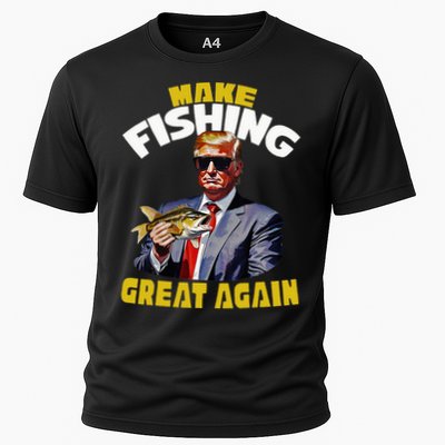Trout Fishing Trump Fishing Fishermen For Trump Performance Shirt
